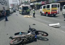 One dead, driver held after four-vehicle crash in Davao City