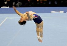 Yulo settles for eighth in floor exercise at World Championships in Rotterdam